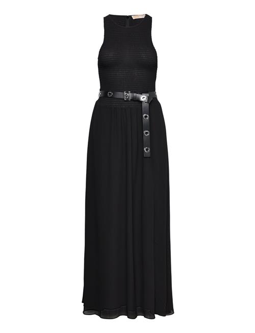 Michael Kors Smocked Maxi Dress Michael Kors Black