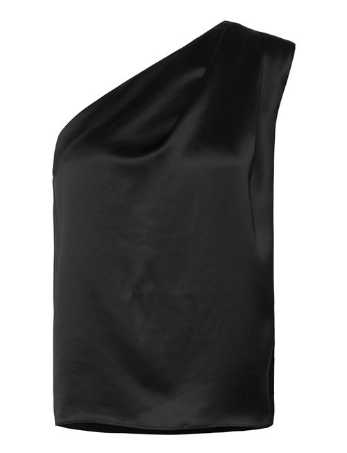 Ahlvar Gallery Elle Satin Tank Ahlvar Gallery Black