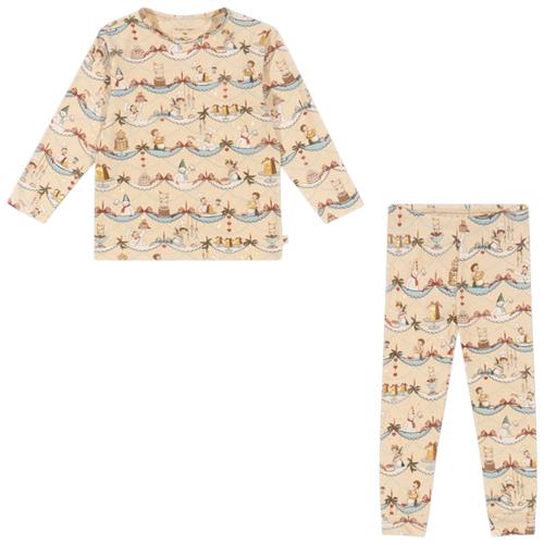 Konges Sløjd Basic Blouse/Pants Set Gots - Sugar Pie |  | 3 years