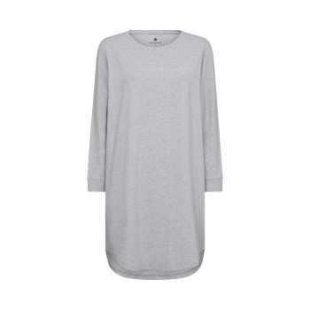 JBS of Denmark Woman Long Sleeve Big Tee Lysegrå XX-Large Dame