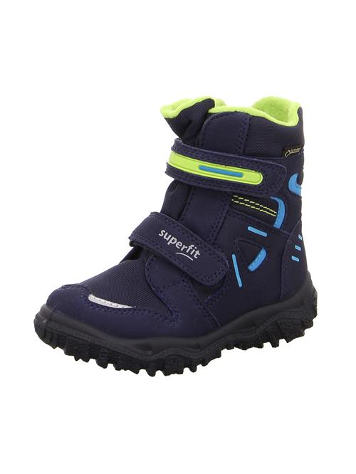 SUPERFIT Snowboots 'Husky'  blå / neongrøn