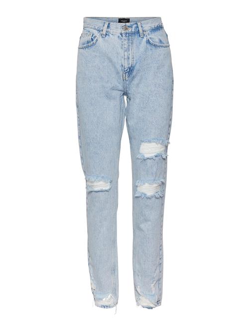 VERO MODA Jeans 'JOANA'  blue denim / brun