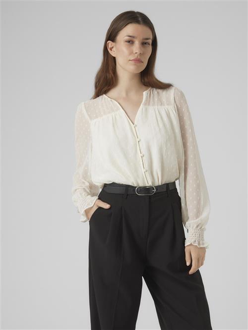 VERO MODA Bluse  ecru