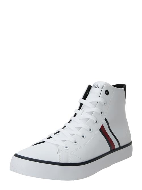 TOMMY HILFIGER Sneaker high  rød / sort / hvid