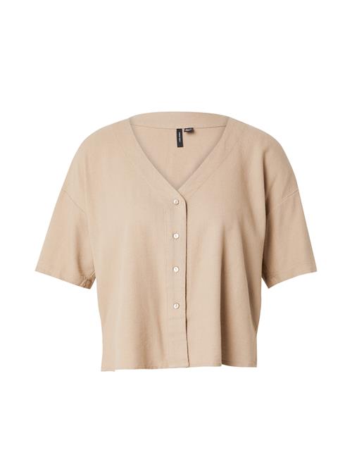 VERO MODA Bluse 'JESMILO'  mørkebeige