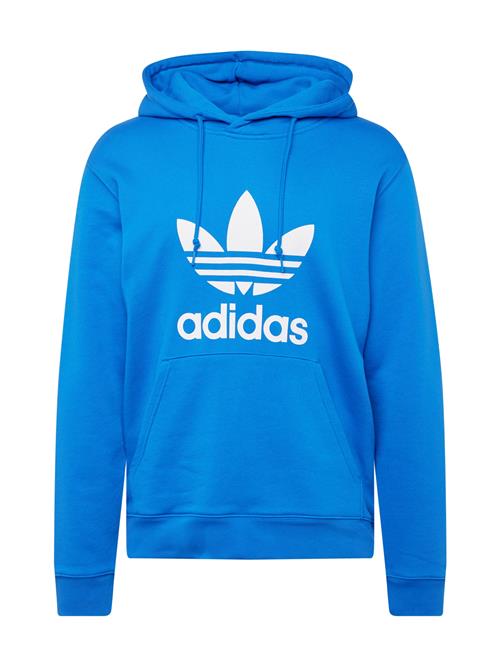 ADIDAS ORIGINALS Sweatshirt 'Adicolor Classics Trefoil'  blå / hvid