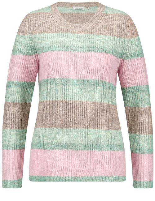 GERRY WEBER Pullover  beige / mint / lyserød