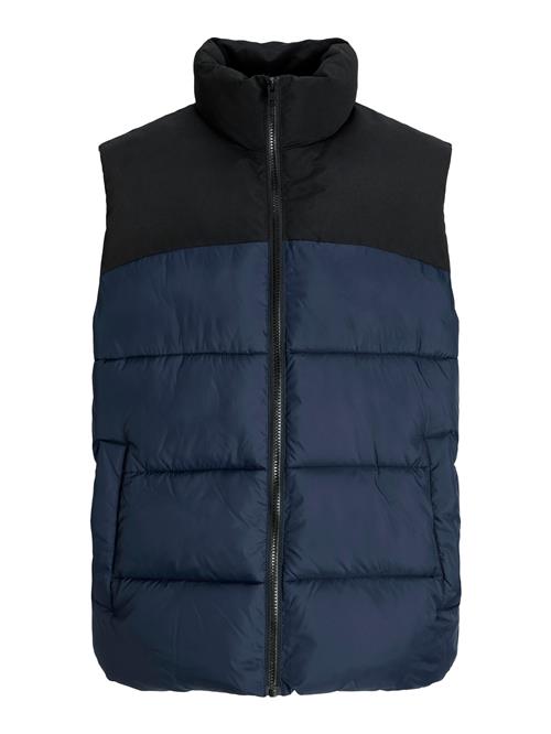 JACK & JONES Vest 'JJMoon'  navy / sort