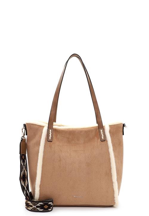 Tamaris Shopper 'Charlie'  chamois / lysebeige / blandingsfarvet