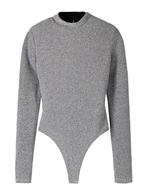 Bershka Shirtbody  sølv