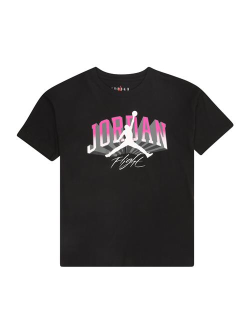 Jordan Bluser & t-shirts 'PUSH THROUGH'  grå / neonpink / sort / offwhite