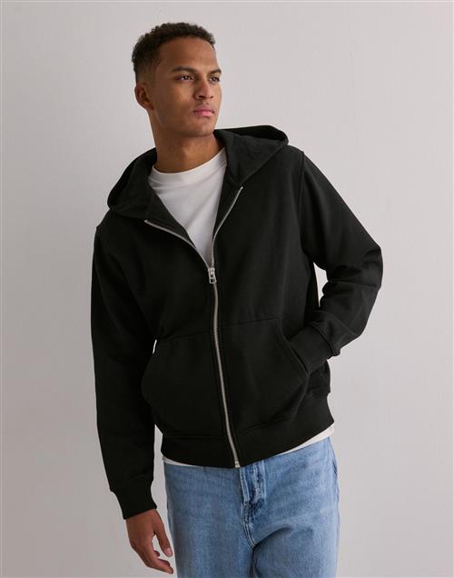 Jack & Jones Jjeurban Edge Sweat Zip Hood Noos Hoodies Sort