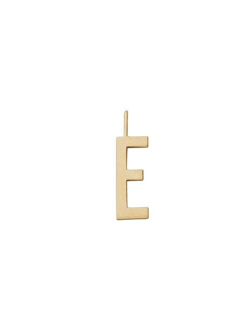 Design Letters 16Mm Matt 18K Gold Plated Silver A-Z Design Letters Gold