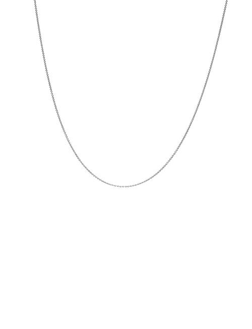 Necklace Chain Design Letters Silver