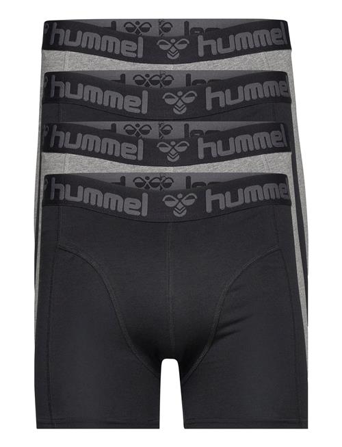 Hummel Hmlmarston 4-Pack Boxers Hummel Black