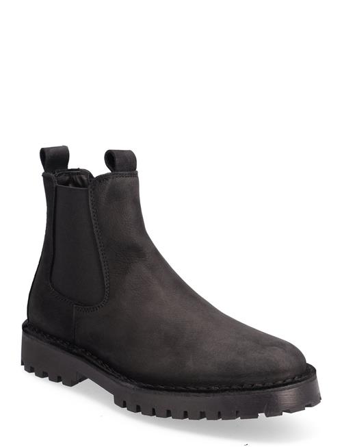 Selected Homme Slhricky Nubuck Chelsea Boot B Selected Homme Black