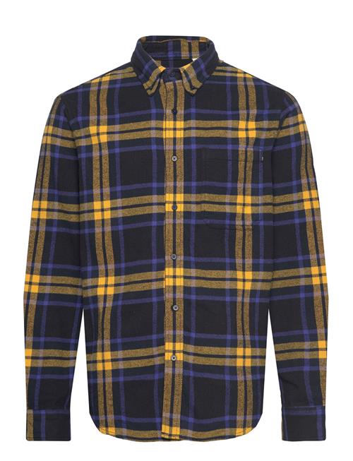 Timberland Ls Heavy Flannel Plaid Timberland Blue