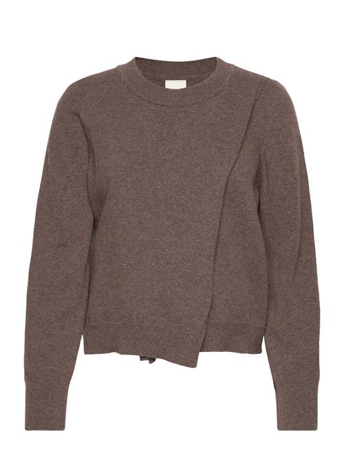 Boob Wool Crewneck Sweat Boob Brown