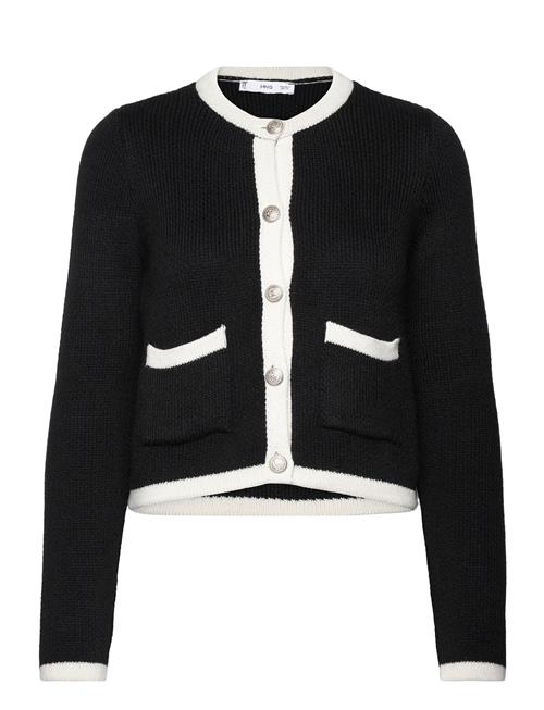 Mango Knitted Butt D Jacket Mango Black