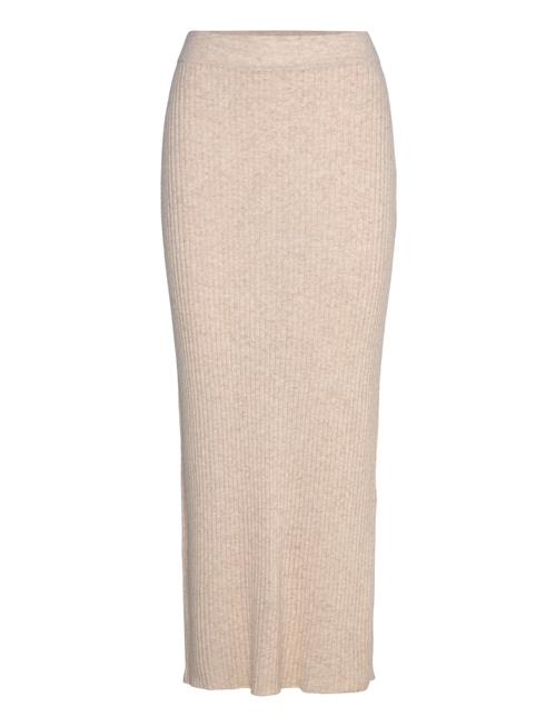 Davida Cashmere Rib Skirt Davida Cashmere Cream