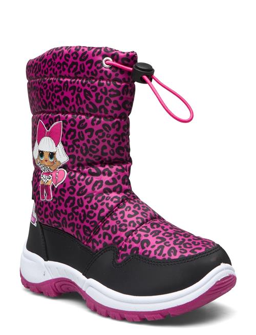 Se Girls Snowboots Leomil Patterned ved Booztlet