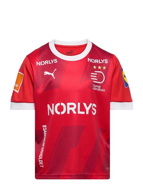 PUMA Dansk Håndbold Home Jersey Jr PUMA Red