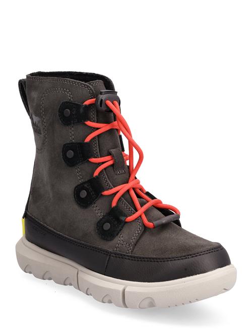 Youth Sorel Explorer Lace Wp Sorel Grey