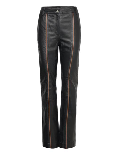 Leather Slim Pants REMAIN Birger Christensen Black