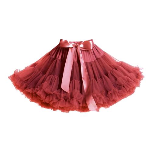 DOLLY by Le Petit Tom Vintage Pettiskirt Red | Rød | 1-3 years