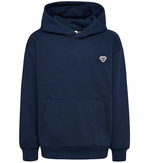 Hummel Hættetrøje - hmlJr - Loose Hoodie - Dress Blue