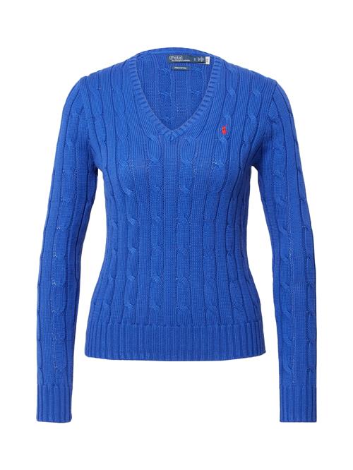 Polo Ralph Lauren Pullover 'KIMBERLY'  royalblå / neonrød