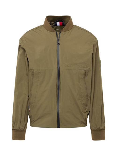 TOMMY HILFIGER Overgangsjakke  marin / khaki / rød / hvid