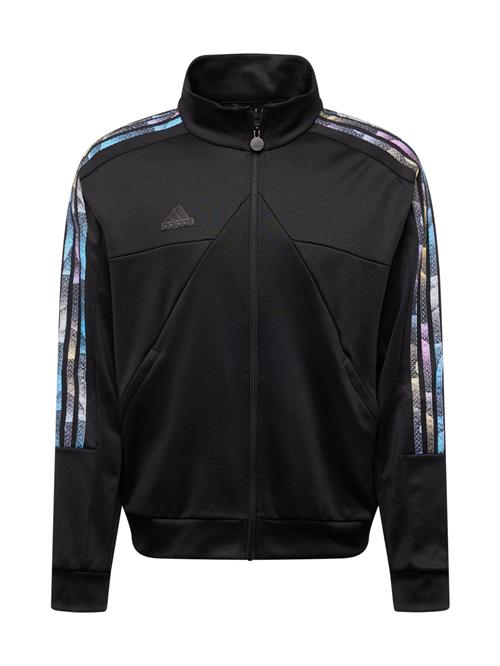 ADIDAS SPORTSWEAR Sportssweatjakke 'TIRO'  lyseblå / lysegrå / lyselilla / sort