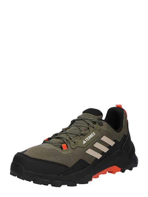 ADIDAS TERREX Lave sko 'AX4 Primegreen'  oliven / orange / sort