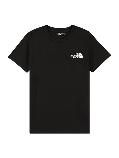 THE NORTH FACE Shirts 'TEEN'  sort / hvid