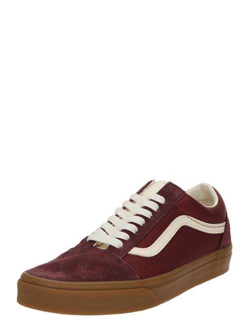 VANS Sneaker low 'Old Skool'  rustbrun / hvid