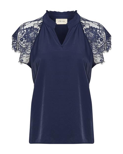 Se Cream Bluse 'CR Nola'  navy / mørkeblå ved About You