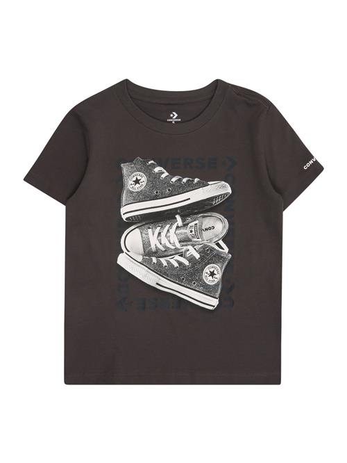 CONVERSE Bluser & t-shirts 'SNINEFETTI SNEAKER'  grå / antracit / hvid