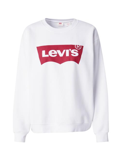 LEVI'S ® Sweatshirt 'Annessa'  rød / hvid