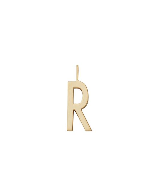 Letter For Initial Necklace A-Z Design Letters Gold