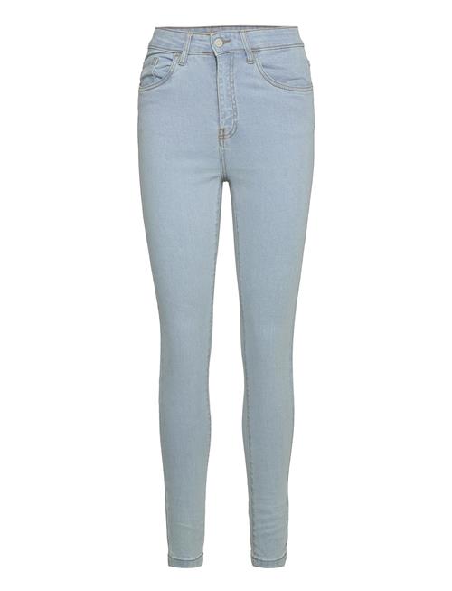 Dpwmaja Highwaist Skinny Jeggins Denim Project Blue