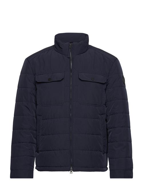 GANT Channel Quilted Jacket GANT Blue