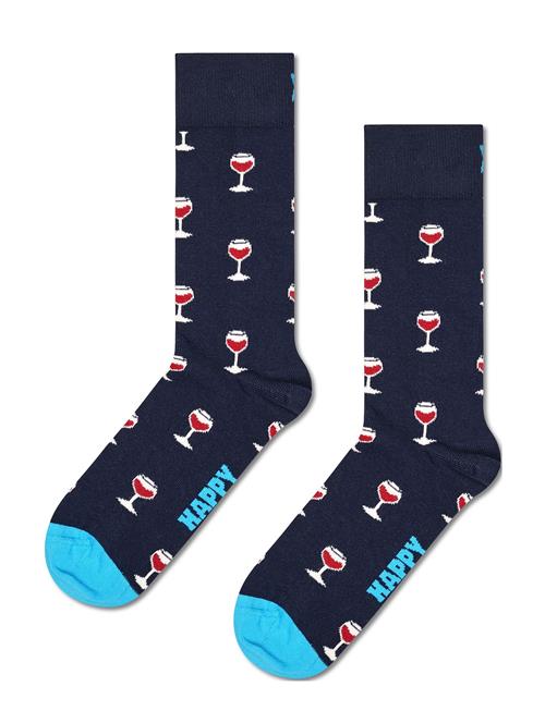 Happy Socks Glass Of Wine Sock Happy Socks Navy