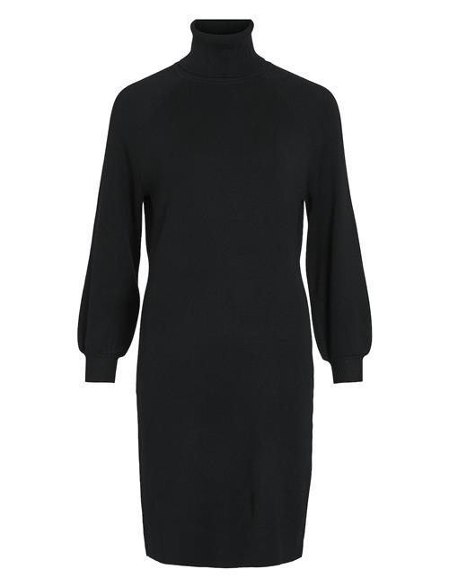 Vila Viostria Roll Neck L/S Knit Dress - Noos Vila Black