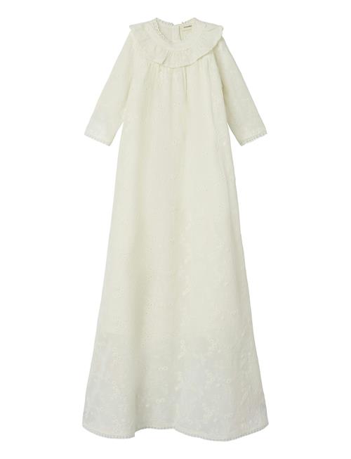 Lil'Atelier Nbffauna Ls Occasion Dress Lil Lil'Atelier White