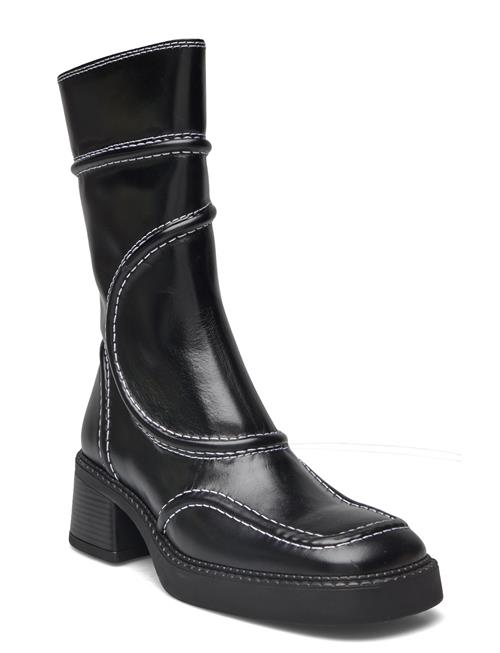 MIISTA Malene Black Ankle Boots MIISTA Black