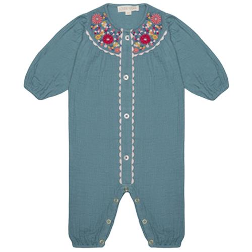 Louise Misha Liliane Jumpsuit Stone Blue | Blå | 18 months