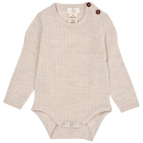 Copenhagen Colors Merino Wool Baby Body Pale Cream Melange |  | 62 cm