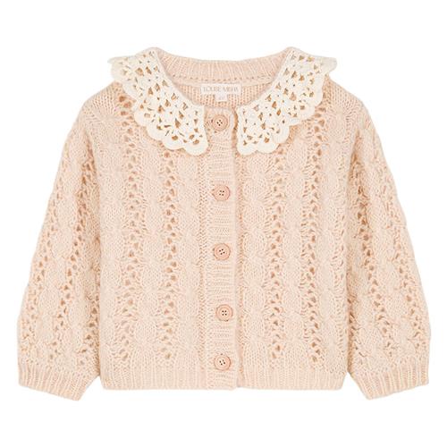 Louise Misha Ascalia Babycardigan Blush | Lyserød | 24 months