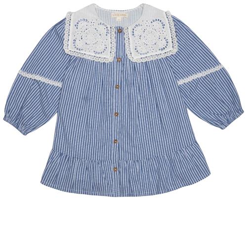 Louise Misha Arinola Kjole Blue Sonnet Vichy | Blå | 5 years